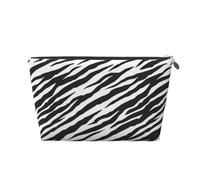Rayures zébrées, Trousse de Toilette Trousse de Maquillage Sac à cosmétiques Trousse de Toilette de Voyage Portable