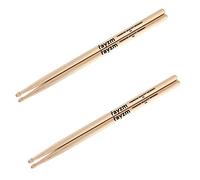 rayzm Baguettes de Batterie (Drum Sticks) 5A, Solides Baguettes Américaines en Essence de Bois Hickory/Baguettes de Batteurs, Embouts en Bois