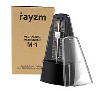 Rayzm métronome mécanique à haute précision pour tous les types d'instruments de musique (piano/batterie/violon/guitare/basse et instruments à vent), sonnerie cloche et clic audible