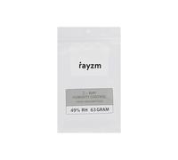 rayzm Pack de Contrôle d'Humidité 2-Voies à 49%, 63g - Absorbeur d'Humidité Naturel & Humidificateur pour Instruments à Cordes en Bois, Fabriqué à partir de Pâte de Bois et de Coton