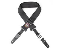 rayzm sangle de guitare avec clips à dégagement rapide, sangle en nylon souple antidérapant noir pour guitare acoustique/électrique/basse, 5cm de large, longueur réglable