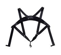 Rayzm Sangle Saxophone pour Adultes et Enfants, Sangle Harnais Réglable Rembourrée en Mousse Mémoire Néoprène (SBR) pour Saxophones Alto/Ténor/Soprano/Baryton