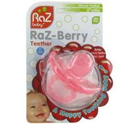 Raz Baby Anneau De Dentition RaZ-Berry Pink 3+ Mois 1 Pièce