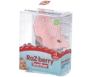 Raz Baby® RaZ-Berry Anneau de dentition Rose Sucette(S) 1 pc(s)