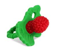 RaZ- Berry Jouet de Dentition en Silicone pour Bébé -Rouge