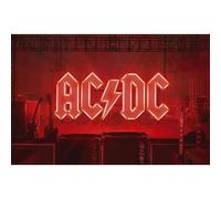 RAZAMATAZ AC/DC PWR UP Drapeau de qualité supérieure Rouge 104 x 71 cm