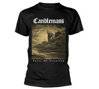 Razamataz Candlemass Tales of Creation T-shirt unisexe à manches courtes, Noir , L