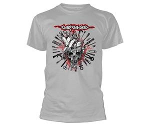 Razamataz Carcass 'Still Rotten to The Gore' (Gris) T-Shirt