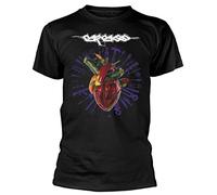 RAZAMATAZ Carcass T-shirt « Torn Arteries » (Noir), noir, Taille L