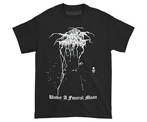 Razamataz Darkthrone 'Under a Funeral Moon' (Noir) T-Shirt (XXL)