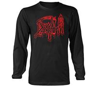 RAZAMATAZ Death Life Will Never Last Chemise à manches longues Noir, noir, Taille M