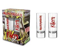 Razamataz IRON MAIDEN Lot de 2 verres à shot Killers 6 cl