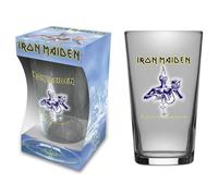 Razamataz Iron Maiden Pint Glass Seventh Son Boxed