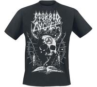 RAZAMATAZ Morbid Angel 'Horned Skull' Black T-Shirt XL Black