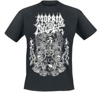 RAZAMATAZ Morbid Angel 'Pillars Crumbling' T-shirt noir, noir, Taille L