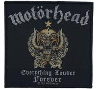 Razamataz Motörhead Écusson Everything Louder Forever, multicolore