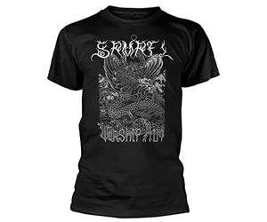 Razamataz Samael 'Worship Him' (Noir) T-Shirt, noir, L