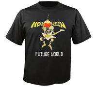 Razamataz T-shirt Helloween « Future World » (noir), Noir , M