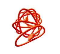 Razanmo Câble USB Original PD 66W Câble de Données Filé 1,5 mètre 6A Compatible avec Oukitel WP200 Pro WP210 Orange