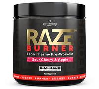 Raze Burn Pre-Workout Powder | Advanced Pre-Workout | Sour Cherry & Apple