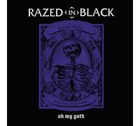 Razed in Black - Oh My Goth! - Purple Black Splatter