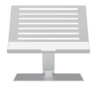 Razer Adjustable Laptop Stand - Support Ergonomique pour Ordinateurs Portables jusqu'à 18 Pouces (Hauteur et Inclinaison réglables, Aluminium Durable, Design ventilé) Blanc