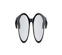 Razer Anzu - Lunettes à filtre anti-lumière bleue ou lunettes de soleil audio (Round, Large) (Son à faible latence, Conception IPX4 résistante à l’eau, Micro intégré et haut-parleurs) Noir
