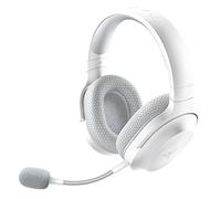 Razer Barracuda X - Casque Gaming sans Fil Multiplateforme (SmartSwitch Dual sans Fil, Design Ergonomique, Triforce 40mm, Microphone Cardioïde, Batterie de 50h, USB-C) Blanc Mercury