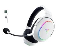 Razer Barracuda X Chroma - Casque de Jeu multiplateforme sans Fil avec 6 Zones Chroma RGB (SmartSwitch Hyperspeed & Bluetooth, 40mm Drivers, Micro cardioïde HyperClear détachable) Blanc