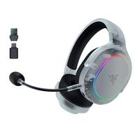 Razer Barracuda X Chroma Phantom White - Casque Gaming sans Fil Multi-Plateforme - 285g - Haut-parleurs Triforce 40mm - Double Connexion sans Fil HyperSpeed & Bluetooth - RGB | Édition Phantom White