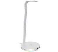 RAZER Base Station V2 Chroma Mercury Support pour casque Adapté pour (casques):Casque, Casque gris-blanc