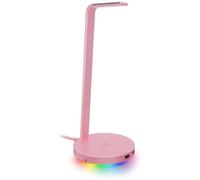 RAZER Base Station V2 Chroma Quartz Support pour casque Adapté pour (casques):Casque, Casque rose