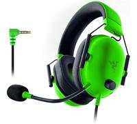 Razer BlackShark V2 X Casque de Jeu avec Son Surround 7.1, Pilote 50 mm, Coussin en Mousse à mémoire de Forme, pour PC, PS4, PS5, Switch, Xbox One, Prise Jack 3,5 mm, Vert