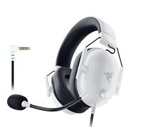 Razer BlackShark V2 X (Playstation) - Casque e-Sport Filaire pour Console Playstation 5 (250g, Microphone cardioïde, Haut-parleurs 50mm, Annulation Passive du Bruit, Jack 3.5mm) Blanc