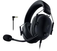 Razer Blackshark V2 X (PlayStation) - Casque E-Sports Filaire pour Console PlayStation (240g, Microphone cardioïde, Haut-Parleurs 50mm, Annulation Passive du Bruit, connecteur 3,5mm) Noir