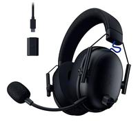 Razer BlackShark V3 pour Playstation - Casque sans Fil pour e-Sport - Haut-parleurs Triforce 50mm - Microphone Amovible - HyperSpeed 2,4 GHz & Bluetooth - THX Spatial Audio - PS5/PC | Noir