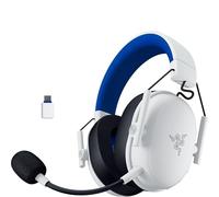 Razer BlackShark V3 X HyperSpeed PlayStation - Casque Esport sans Fil - Ultra-léger 270g - Transducteurs Triforce 50mm - Microphone Amovible - HyperSpeed 2,4 GHz & Bluetooth - PS5/PC | Blanc