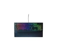Razer BlackWidow V3 - Clavier - avec roue numérique - rétro-éclairé - USB - QWERTY - US - commutateur : Razer Green - noir