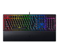 Razer BlackWidow V3 Clavier de jeu mécanique : commutateurs mécaniques verts - Tactile et clic - Éclairage Chroma RGB - Facteur de forme compact - Fonctionnalité macro programmable, noir classique