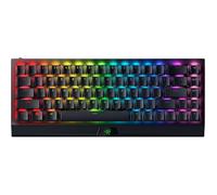 Razer BlackWidow V3 Mini HyperSpeed 65 % Clavier de jeu mécanique sans fil : technologie sans fil HyperSpeed - Commutateurs mécaniques verts - Touches tactiles et cliquables - Touches Phantom Pudding