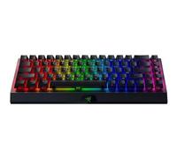 Razer BlackWidow V3 Mini Hyperspeed (Switches Verts) - Clavier Gamer Mécanique Sans-Fil Compact à 65% (Switches Mécaniques Clicky, Bluetooth, USB-C, Touches Phantom) Clavier US | Ed. Phantom