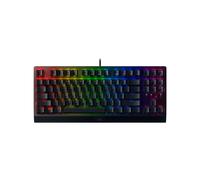 Razer BlackWidow V3 Tenkeyless - Clavier Gaming AZERTY Français Noir - Switch Razer Green Mécanique - Rétroéclairage RGB Chroma - Anti-Ghosting - 1000Hz