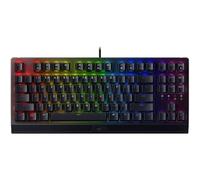 Razer BlackWidow V3 Tenkeyless (Switches Verts) - Clavier Gamer Mécanique Compact (Switches Mécaniques Clicky, Format Tenkeyless, Touches Programmables) Clavier US | Noir