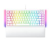 Razer BlackWidow V4 75% Teclado Mecánico Gaming RGB Layout USA Blanco