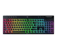 Razer Clavier gaming BlackWidow V4 Low-Profile – Sans fil HyperSpeed/BT, molette, interrupteur vert