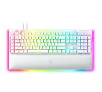 Razer BlackWidow V4 Pro (commutateur vert) - Clavier de jeu mécanique (commutateurs mécaniques à clic, molette de commande et 8 touches macro dédiées, rouleau multifonction, repose-poignets) |
