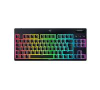Razer BlackWidow V4 Tenkeyless HyperSpeed Low Profile - Clavier de jeu sans fil remplaçable à chaud - HyperSpeed sans fil et BT - Rouleau multifonction et boutons de commande - Commutateur orange |