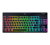 Razer BlackWidow V4 Tenkeyless HyperSpeed Low Profile - Clavier Gaming sans Fil remplaçable à Chaud - HyperSpeed & BT - Molette Multifonction et 3 Boutons - Interrupteur Orange | QWERTY Clavier US