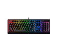Razer BlackWidow V4 X (Interrupteur Vert) - Clavier de Jeu mécanique Snap Tap (interrupteurs Verts mécaniques, 6 Touches Macro, Chapeaux clés ABS Double Face, RGB Chroma) Disposition SE | Noir