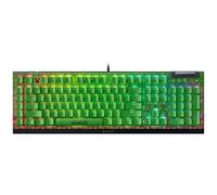 Razer BlackWidow V4 X Minecraft Edition - Clavier mécanique de Jeu - Chroma RGB (interrupteurs mécaniques Vert, 6 Touches Macro dédiées, Double-Capsule ABS) US Layout | Minecraft